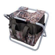 Folding Camping Stool with Tackle Box Hand Carry Bag Backpack, Hiking Seat Bag Camping Gear for Outdoor Indoor Fishing Travel Beach BBQ