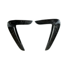 1Pair Real Carbon Fiber Side Trim for 4-Series F32 F33 F36 2014-2020 Body Wing Air Flow Intake Grille Cover