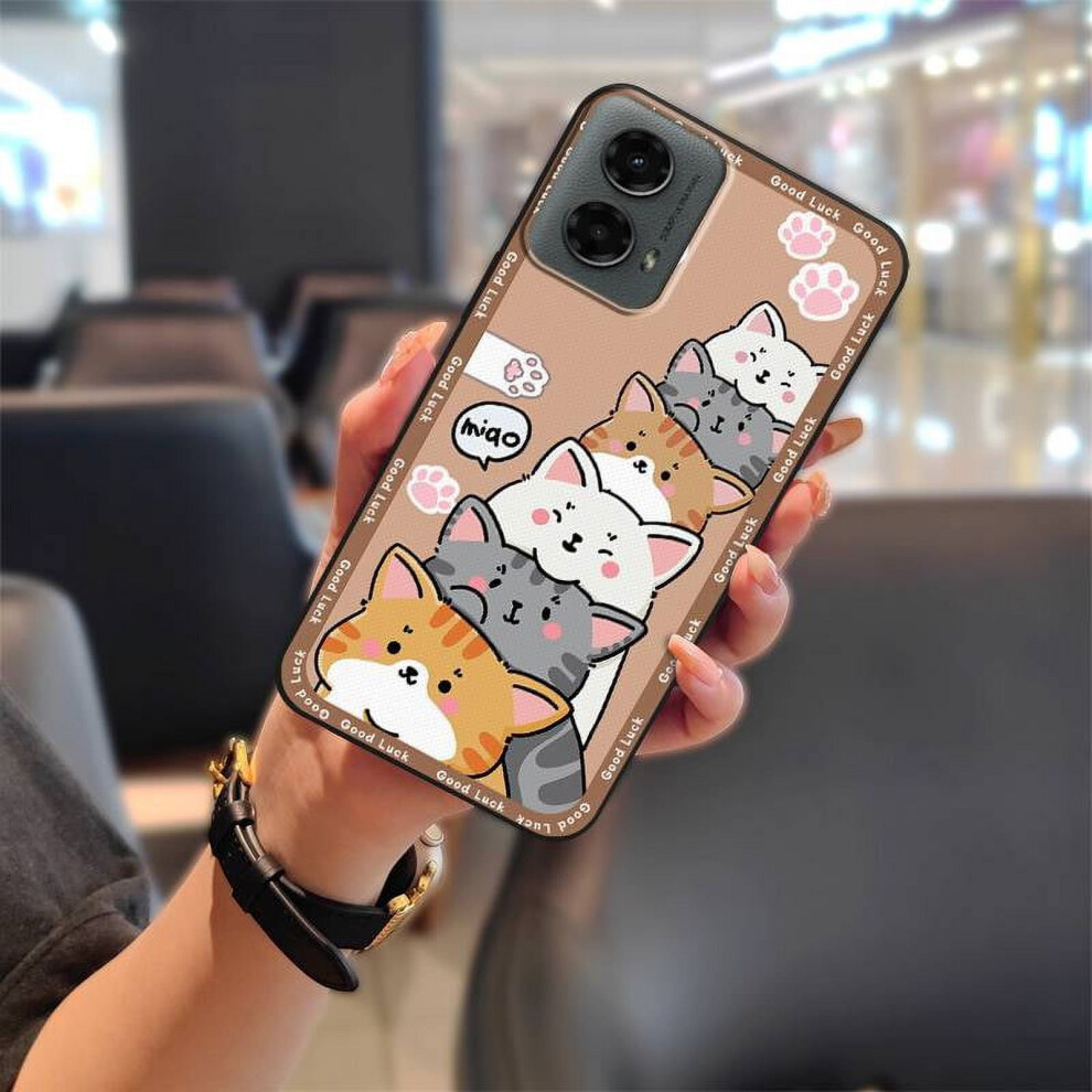 Moto G 5G 2024 Phone Case Â Dirt-Resistant, Shockproof, Waterproof Tpu Soft Case With Cartoon Graffiti Design 9065194476568