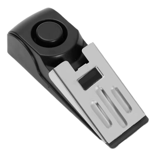 Φορητός Συναγερμός Πόρτας 120dB, Συμβατός με Σπίτι/Ξενοδοχείο/Ταξίδια – Μαύρος