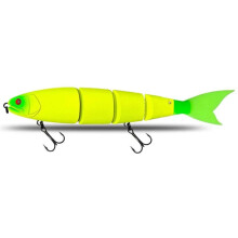 Fishing Lure 170mm 40g Jointed Minnow Wobblers ABS Body with Soft Tail SwimBaits Soft Lure for Pike and Bass