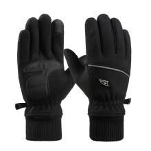 Winter Men's/Women's Polar Fleece Thermal Gloves – Waterproof, Non-Slip, Touchscreen Compatible, Windproof