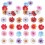 Sunflower Buttons Crafting Decorative 50 Pcs 1