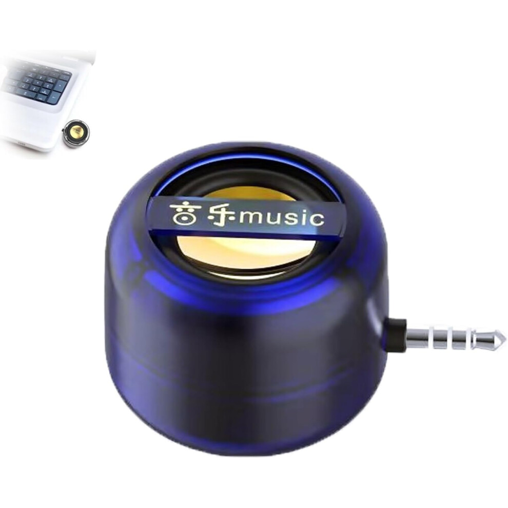 Portable 5X Speaker Amplifier Â Plug & Play For Music/Calls, 3.5Mm/Type-C, Compatible With Mobile Phones, For Parties/Meetings/Car (Blue) Blue 9065194478029