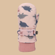 Nrmvnmi Kids Winter Ski Gloves Mittens – Waterproof, Windproof & Plush Warm, Compatible with Outdoor Activities