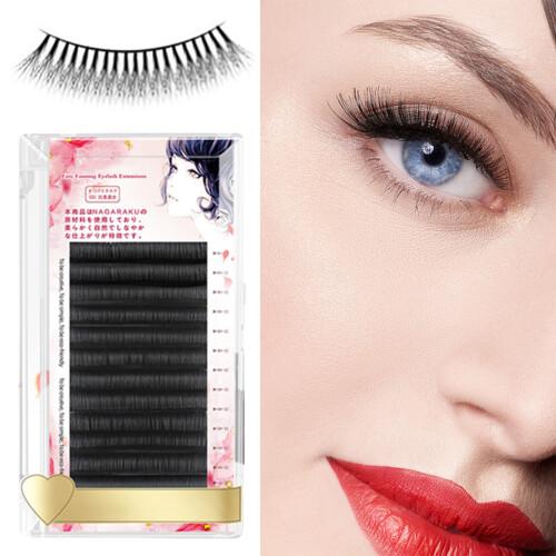 (8-10-12mm) Magnetic Eyelash Extensions Soft & Natural 1