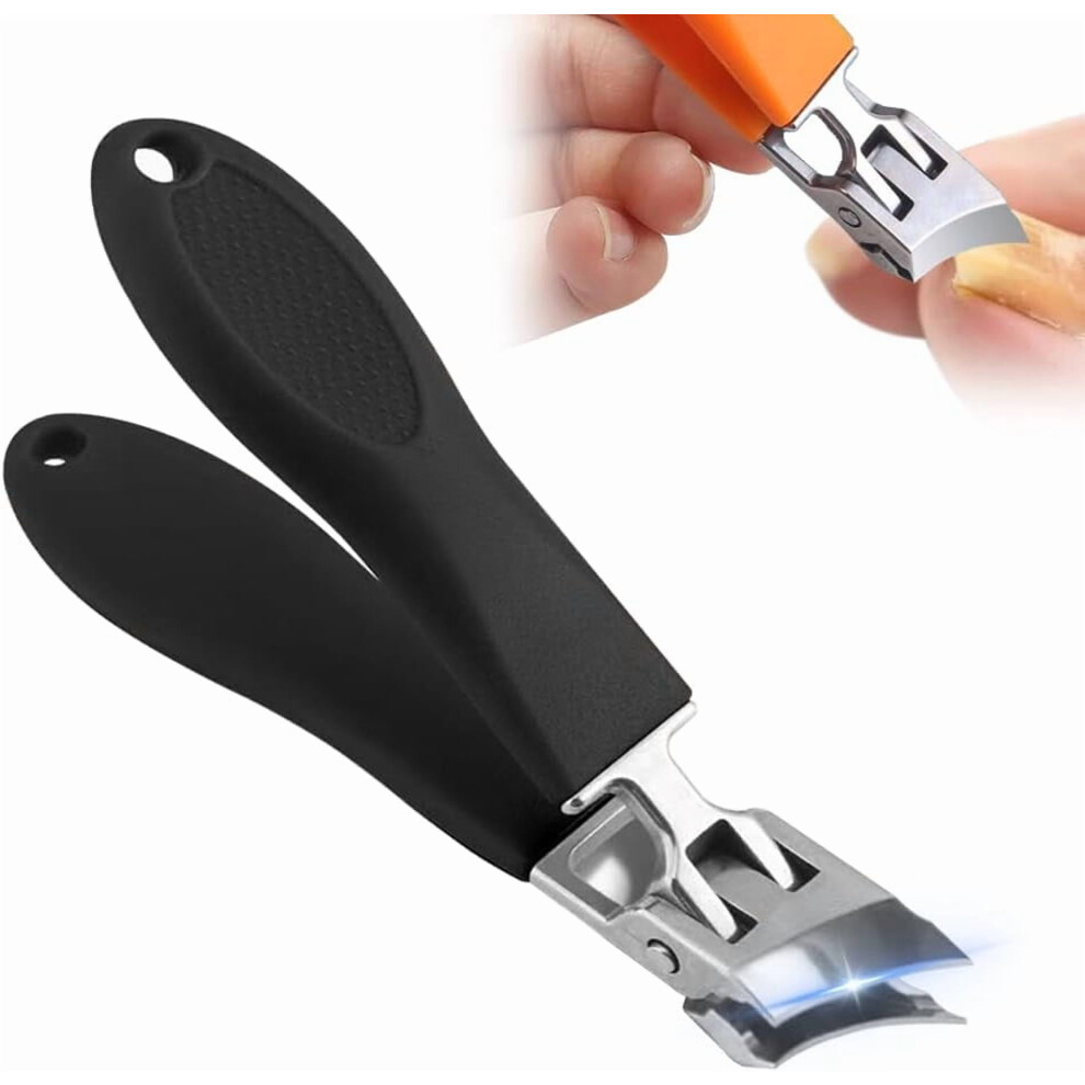 Toenail Clippers for Thick Nails Stainless Steel 1 Pair