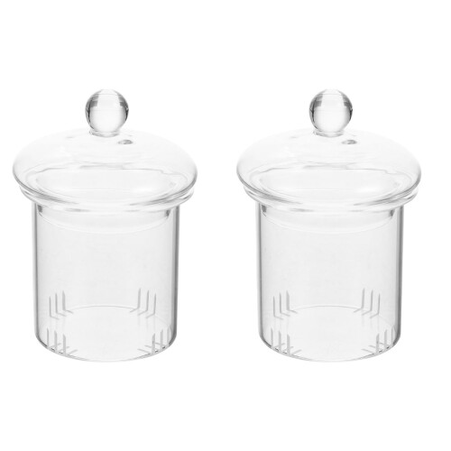 2 sæt tekandefiltersi teinfuser klar tekande glas tesi teholder