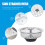 2Pcs Sink Strainer and Kitchen Sink Stopper for Drain Straining and Draining Stops 8
