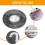 24 Pcs Stainless Steel Lint Traps Silver Laundry Mesh Washer Hose Filter 8