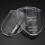 Easy Attach Shield Protectors Suitable For Glasses Compact 4 Hole Large 2 Hole Option Durability Plastic Materials 8