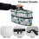 Polyester Garment Steamer Organizer Bag for Alpacas and 5
