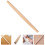 Rolling Pin For Flour Food Beech Wood 1Set for Baking 6