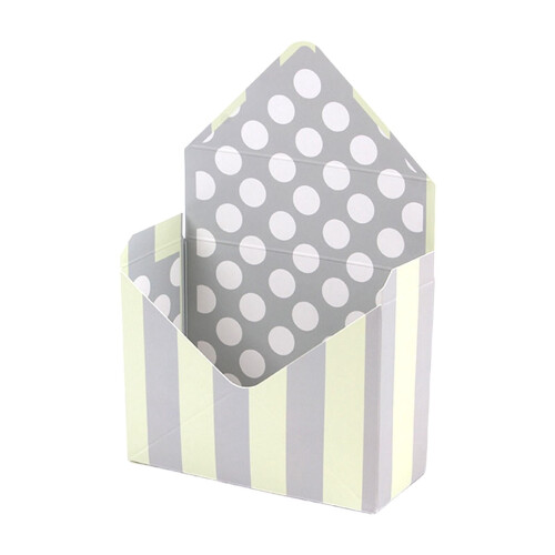 Valentine Envelope Boxes Folding Paper Gift Boxes 12 Pack