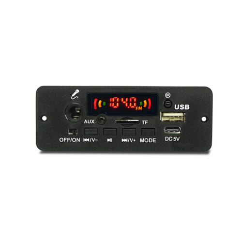 (Big Remote) 2.5W MP3 Decoder Board w/ Remote, Supports WAV/FLAC/APE 2