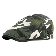 Beretă de camuflaj pentru bărbați, en-gros, primăvară-vară, subțire, stil coreean, bumbac, respirabil, cu cioc de rață, șapcă pentru