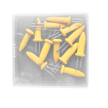 Corn on The Cob Holders, Stainless Steel Heat Resistant Non Barbecue Corn Prongs Skewers for BBQ, Cooking, Birthday Party (10/12/20/24,2.36IN)
