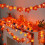 Fall Garland with Pumpkin Lights and Maple Leaves 59 in 1