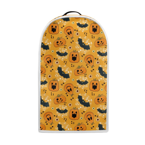 Kitchen Blender Dust Cover Pumpkin Bat Pattern 15.94"H x