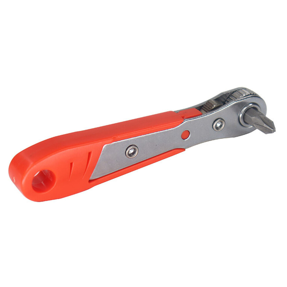 (36-Tooth Handle 1/56G) 36T Ratchet Screwdriver, Ergonomic L-Shape For Tight Spaces 6253032990601