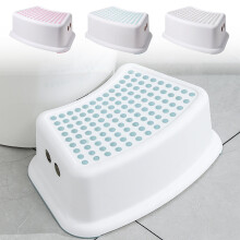 Toilet Stool Squatting Poop Stool Bathroom Potty Step Stool Toilet Assistance Steps Step Stool Fits All Toilets Detachable Stackable