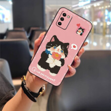 Silicone Graffiti Phone Case for Samsung Galaxy A03S (SM-A037F) Asian Version—Anti-knock, Dirt-resistant, Shockproof, Waterproof, Full-wrap Animal