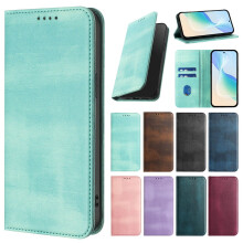 Compatible with OnePlus Nord 2 Wallet Case – Leather Magnetic Closure, Card Slot, Shockproof Protection