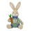 Easter Bunny Soft Doll Ornament Pastel 1 piece 1