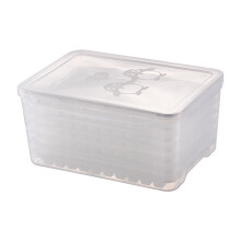 Mini Easy Release Crushed Ice Tray with Storage Container for Freezer