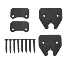 Sonnenblenden-Reparatursatz für RAM 1500 2019-2023, Aluminium-Sonnenblenden-Clip-Fix, Ersatzzubehör