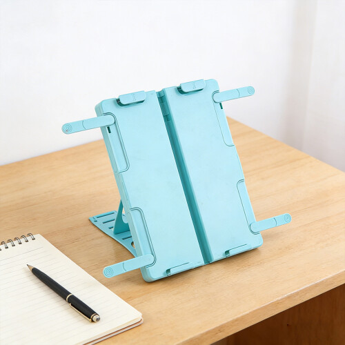 (Green) Student Pencil Case w/ Stand, Large Capacity, Eco-Friendly 2