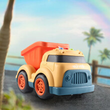 Baby Toys 6-12 Months, Children's Car Sound and Light Music Simulation Engineering Car Toy Car Mini Excavator Cement Car Boys Girls Gift