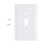 HONCLL Electric Socket Plug Covers Electrical Receptacle Wall Plate Faceplates Covers Light Switches Socket Cover Enduring 1
