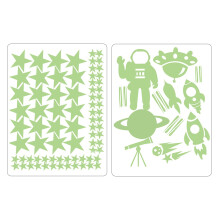 Greamáin Spásaire & Gealaí Lonrúil sa Dorchadas do Sheomraí Leapa Leanaí – Imréiteach Faoi $10