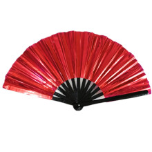 Elegant Gold Handheld Folding Fan for Events, Parties, and Performances Durable, Lightweight, and Stylish Design