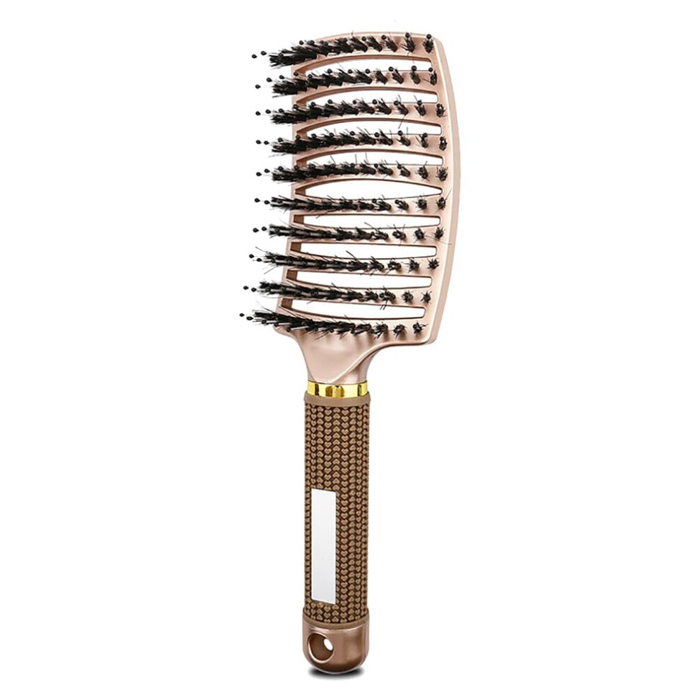 Voremy Magical Detangler Brush for Wet or Dry Hair, Gold