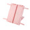 (Pink) Student Pencil Case w/ Stand, Large Capacity, Eco-Friendly 3