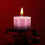 Valentine's Day Solid Color Candle – Low-Temp Scented Tea 1