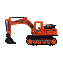 Gegoten metalen model van een rupsgraafmachine, miniatuur bouwmachine speelgoedset, verjaardags- of kerstcadeau