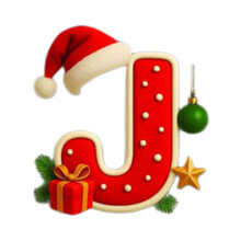 26-Letter Christmas Tree Ornaments – Lightweight Acrylic A-Z Red Alphabet Pendants, DIY Holiday Hanging Decor (Compatible with Standard Tree Hooks)
