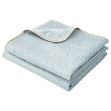 Light Blue Multifunctional Summer Blanket 100x150cm – Washable, AC Quilt, Thin Coverlet