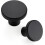 5 Pack Cabinet Knobs Black Kitchen Cabinet Knobs Round Dresser Drawer Knobs Matte Black Drawer Pulls Closet Door Knobs 1