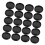 Unbranded Binder Discs Transparent Graphite 100 pcs 1