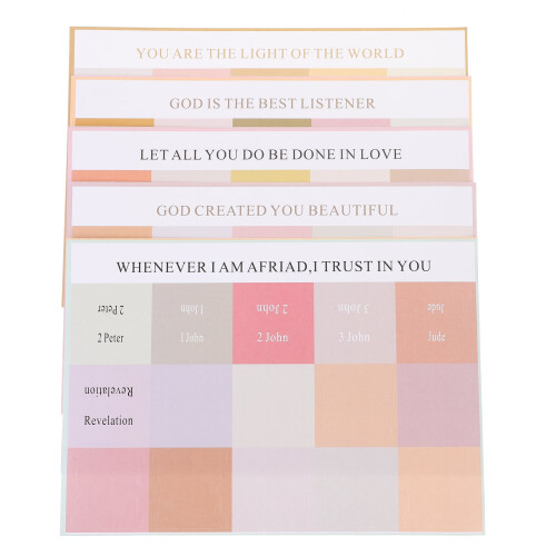 5 Sheets Bible Study Accessories Tabs for Label Sticker Miss