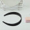 OUNONA Plastic Headband Wide Hard Plain Solid Color 10pcs 1