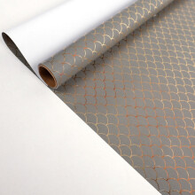Carta da regalo nera e oro 43x300 cm con pois, bouquet, confezioni regalo per Natale, San Valentino, compleanni, decorazioni.