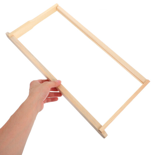 NICEXMAS Beekeeping Supplies Frames Beehive Frame Beige 1Pack 2