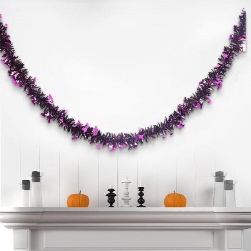 Halloween Decoration Strips Pumpkin Skull Wool Bats 10ft