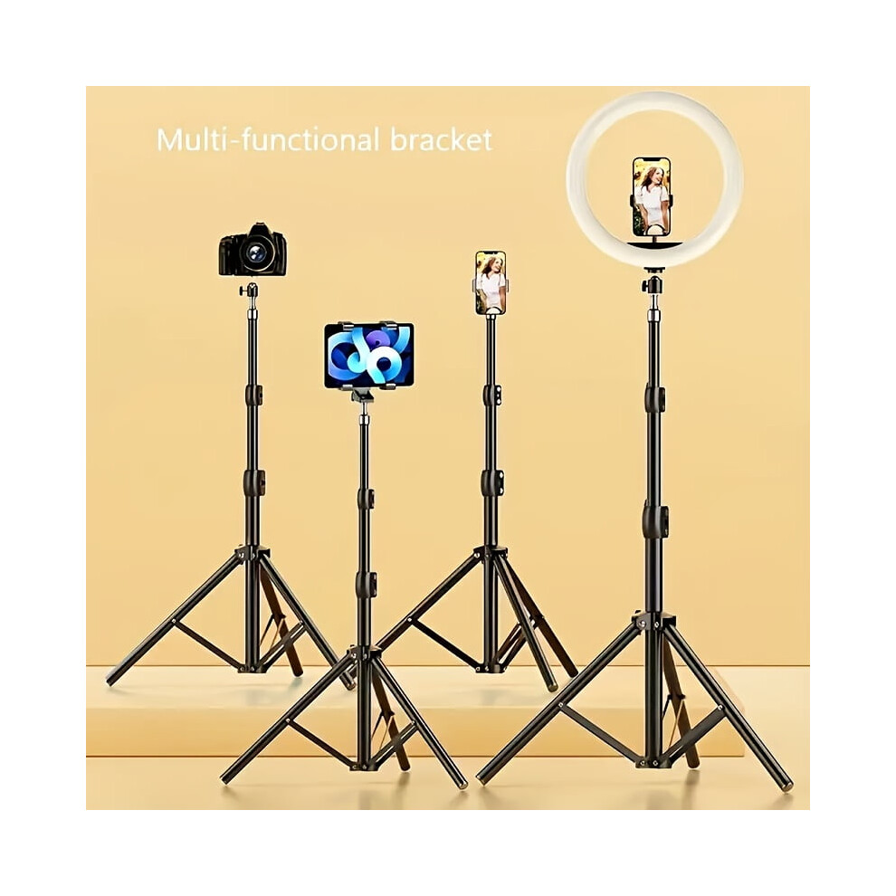 Dual-Phone Tripod Stand For Live Streaming And Meetings, 9104145187419