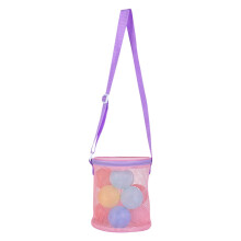 Kids' Mesh Beach Toy Bag for Shell Collecting, Sand & Swimming Toys – Compatible with Beach Activities